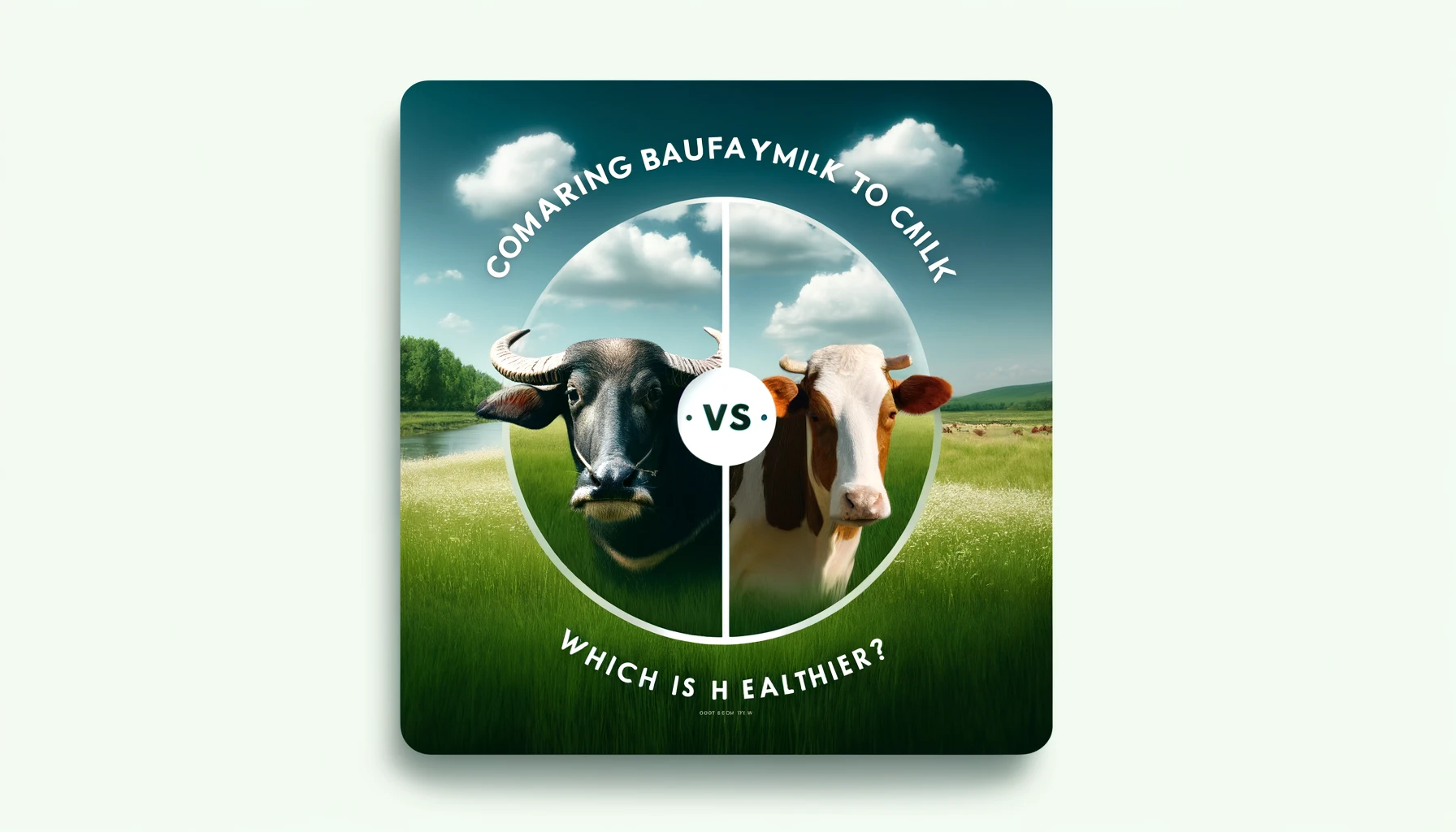 Wellhealthorganic buffalo milk tag - Comparing Buffalo Milk to Cow Milk